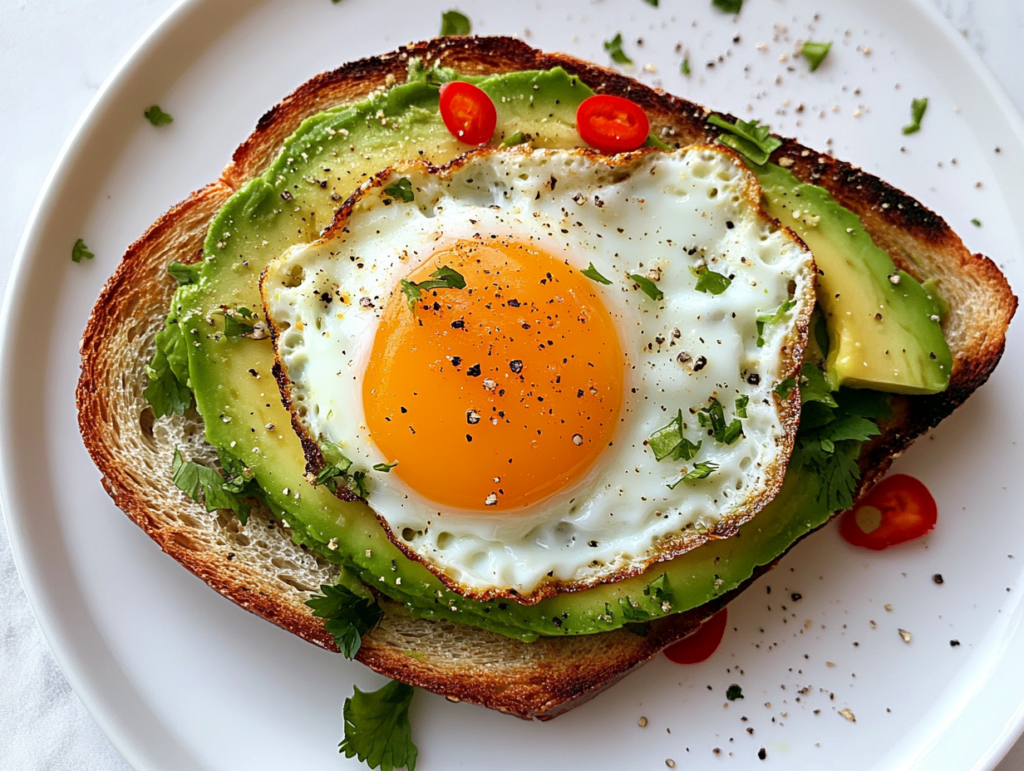 Avocado Toast with Egg