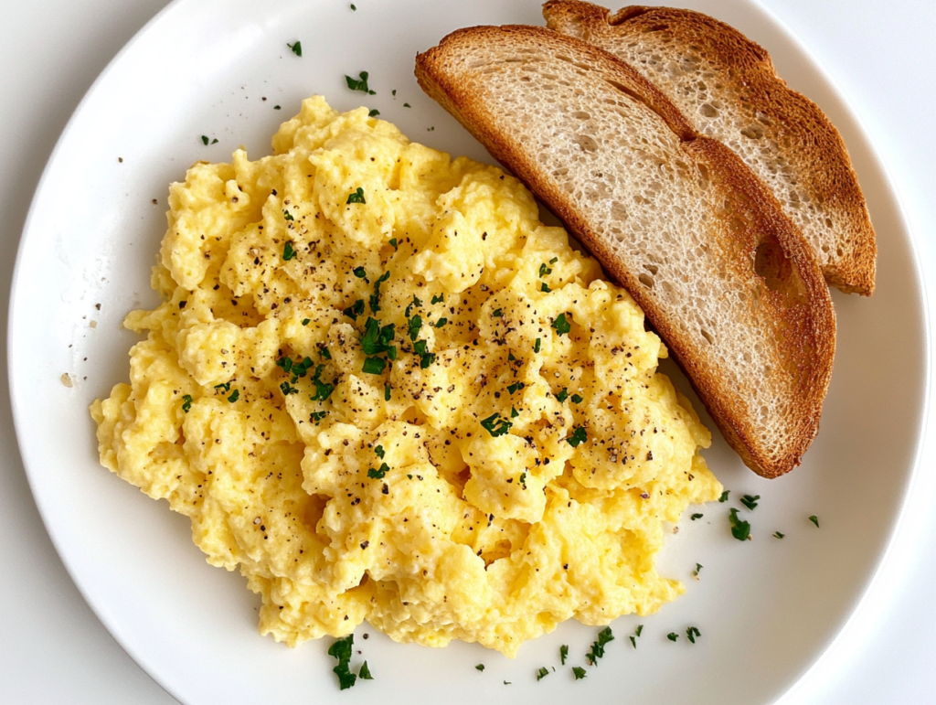 Fluffy Scrambled Eggs