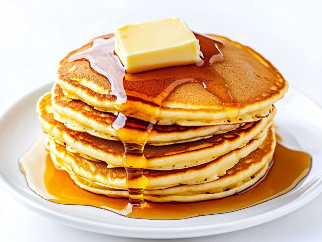 Pancakes with Maple Syrup