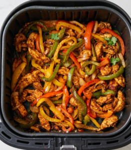 Easy Air Fryer Chicken Fajitas e1780138836716