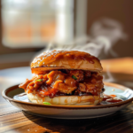 Hot Honey Chicken Sandwich (Slow Cooker)