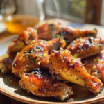 Hot Honey Lemon Pepper Chicken Wings (Air Fryer) – Crispy, Sweet, and Spicy Perfection
