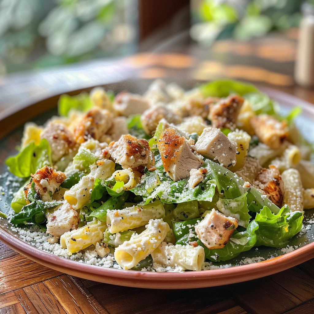 Chicken Caesar Pasta Salad