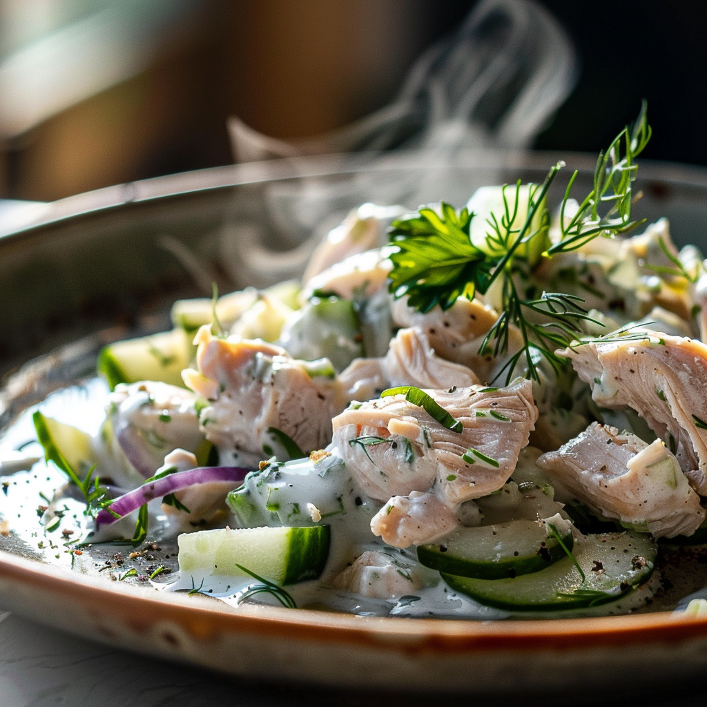 Tzatziki Chicken Salad