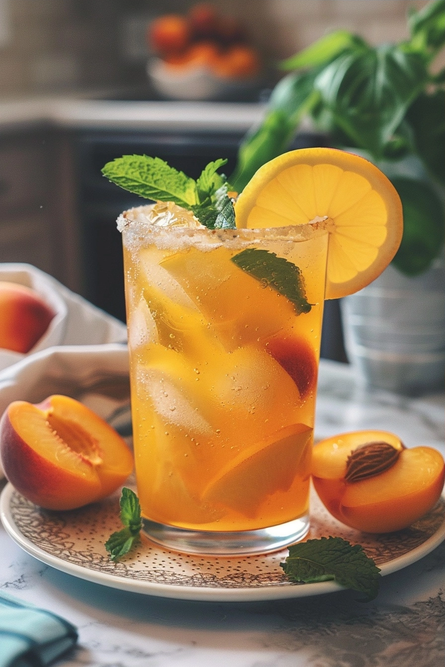 Peach Lemonade: The Perfect Blend of Summer Flavor 4 image 1779112313331