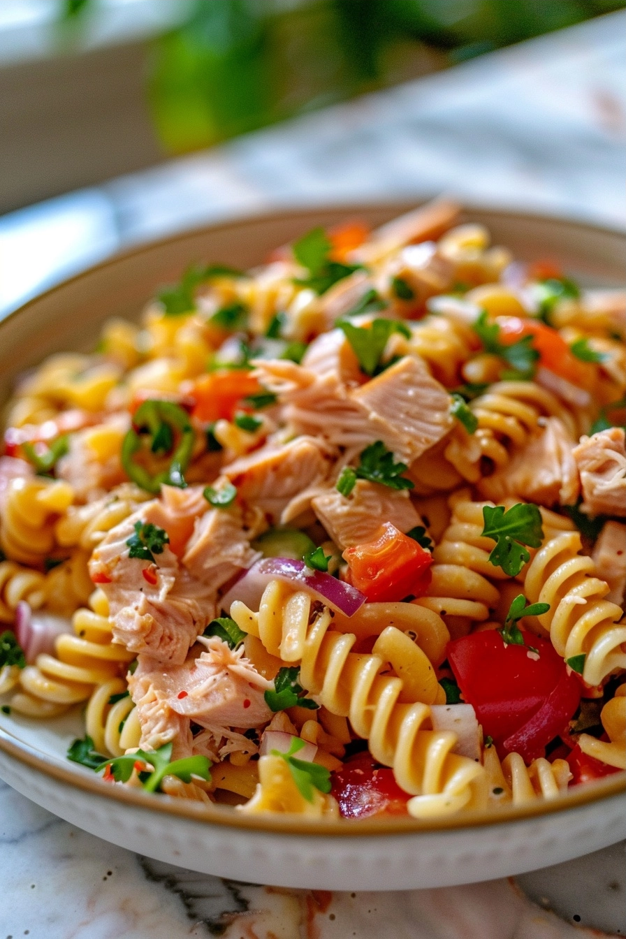 Tuna Pasta Salad for a Light, Flavorful Lunch 7 image 1779228819949
