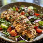 Mediterranean Chicken Salad Made for Summer Nights