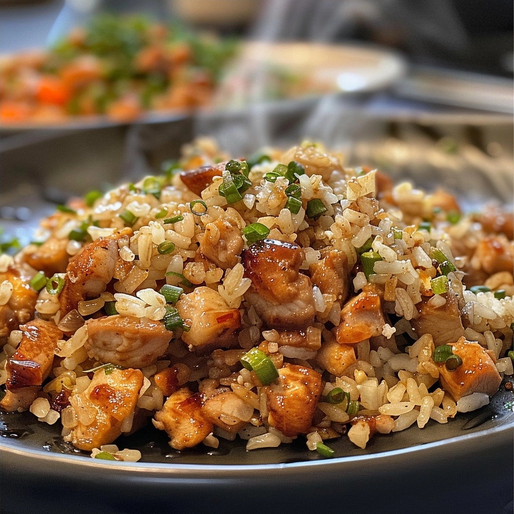 Japanese BBQ Chicken Fried Rice: A Flavor-Packed One-Pan Dinner