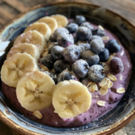 Blueberry Banana Smoothie for a Creamy Breakfast Boost