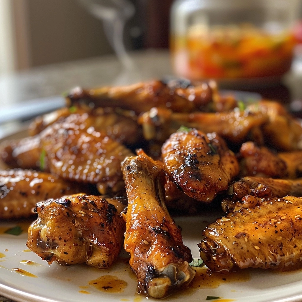 Hot Honey Mustard Chicken Wings: The Crispy, Sweet-Spicy Masterpiece