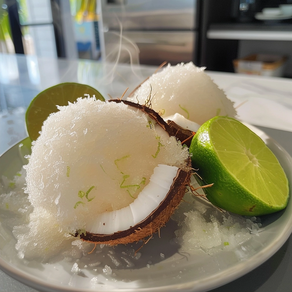Coconut Lime Refresher: A Tropical Cool-Weather Treat