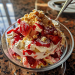 Strawberry Cheesecake Trifle: Decadent Desert Crafted for Flavor Balance