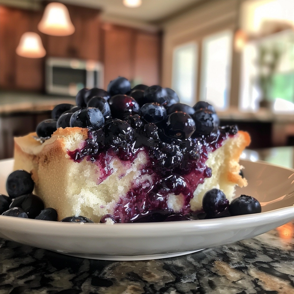 Blueberry Angel Food Cake: A Fluffy, Fruit-Rich Layer of Taste