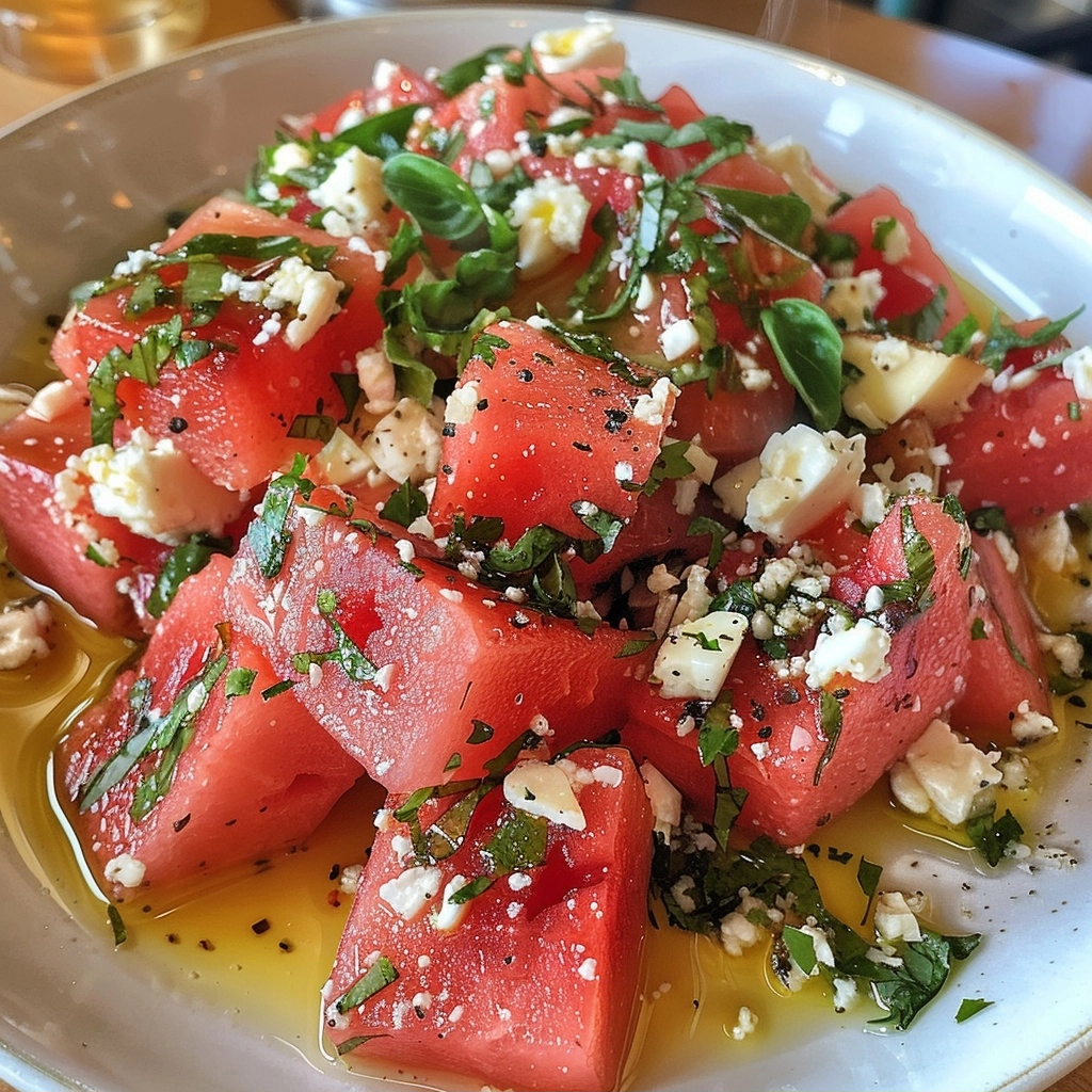 Watermelon Feta Salad: A Summer Freshness Masterpiece