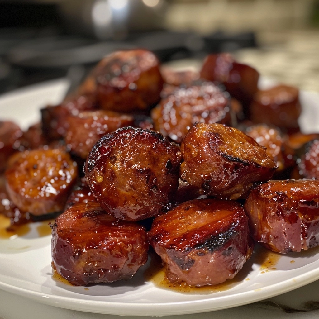 BBQ Smoked Sausage Bites - Great Grub, Delicious Treats