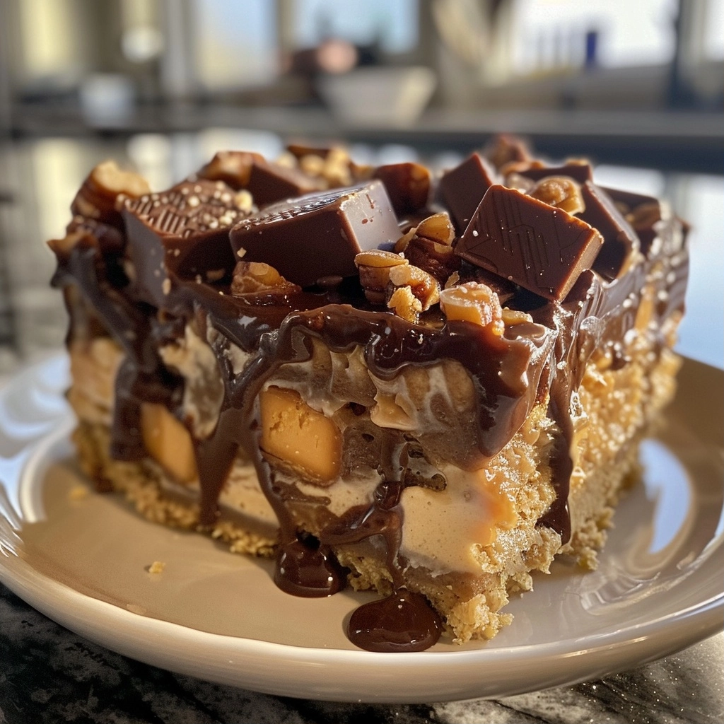 Reese’s Peanut Butter Cup Poke Cake: A Decadent Fusion of Texture and Flavor