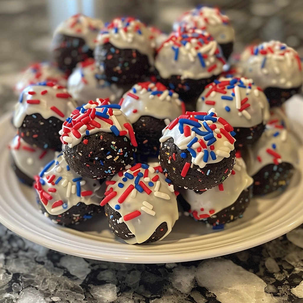 Patriotic Oreo Balls Recipe: Sweet, Crisp & Celebratory Treat