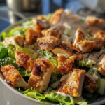 EXTRA Crispy Chicken Caesar Salad—A Crumb-Crusted Marvel with a Zesty Twist
