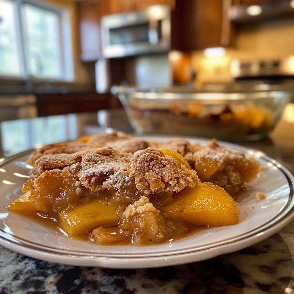 Easy Peach Cobbler