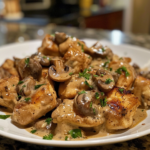 30-Minute Creamy Garlic Mushroom Chicken