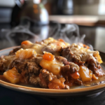 Cozy Ground Beef Hobo Casserole Recipe