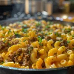 One-Pan Cheeseburger Macaroni Recipe Simplified