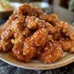 The Best Crunchy Baked Hot Honey Chicken