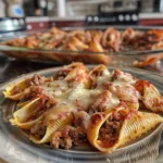 Easy & Cheesy Baked Beef and Ricotta Stuffed Shells