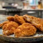 Crazy Easy Oven Fried Chicken Breasts