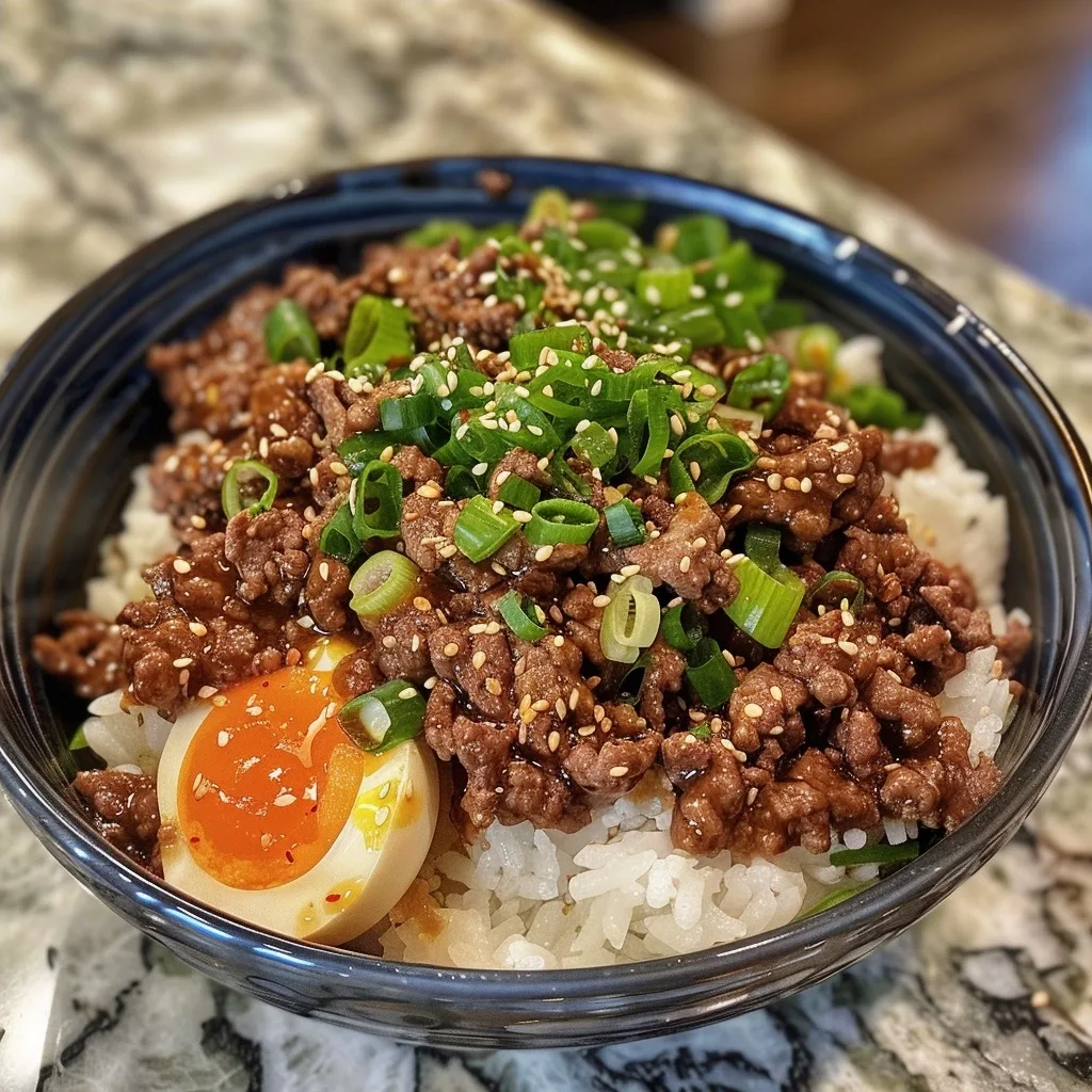 Korean Ground Beef Bowl (25-Minutes)