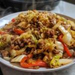 Easy Ground Beef Cabbage Stir Fry Recipe with Flavor Boost