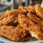 Extra Crispy Homemade Chicken Tenders