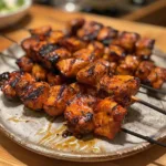 Easy Grilled Chicken BBQ Skewers