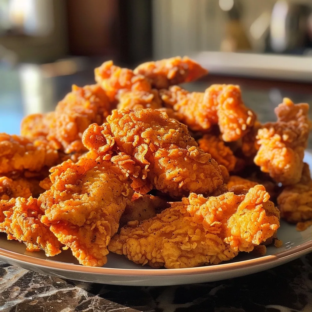 Extra Crispy Homemade Chicken Tenders
