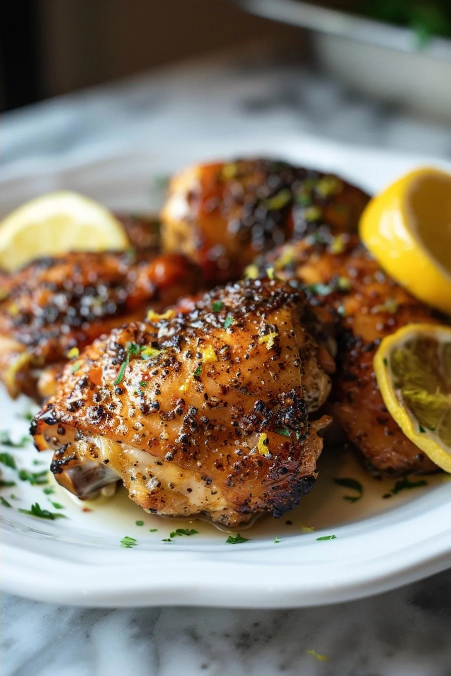Crispy Lemon Pepper Chicken Thighs for Flavor Lovers 3 image 1781624670178