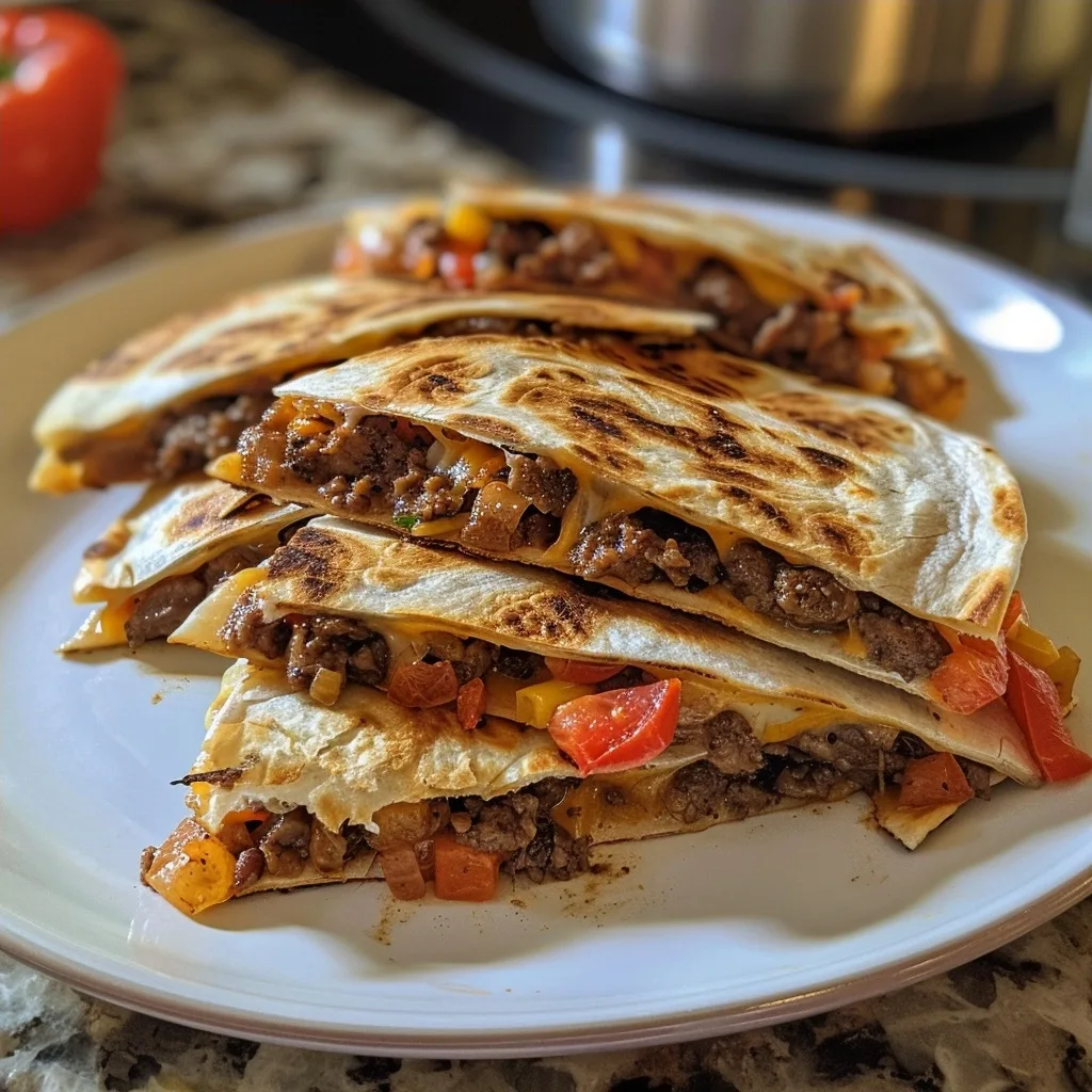 Quick and Easy Beef Quesadillas in the Air Fryer Made Perfect