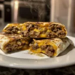 Crispy & Cheesy Air Fryer Cheeseburger Wraps: A Flavorful Twist