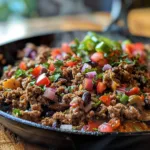 20-Minute Ground Beef Taco Skillet