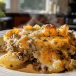 Cheesy Hamburger Potato Casserole: A Comfort Classic