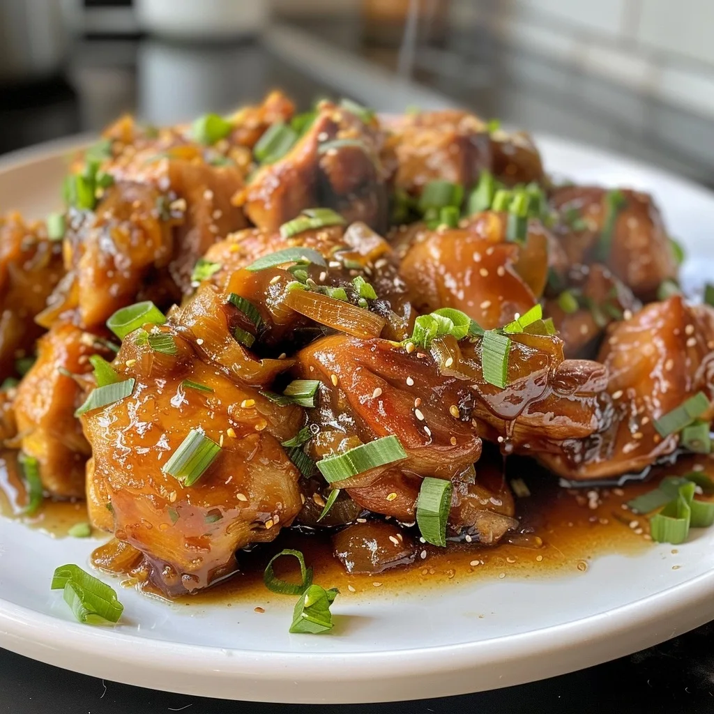 Slow Cooker Honey Garlic Chicken