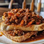 Easy Texas Toast Sloppy Joes