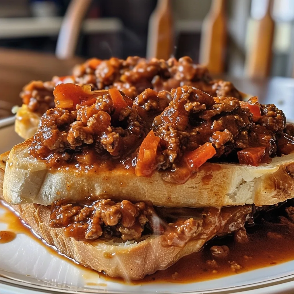 Easy Texas Toast Sloppy Joes