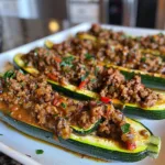 Easy Ground Beef Zucchini Boats (35-Min)