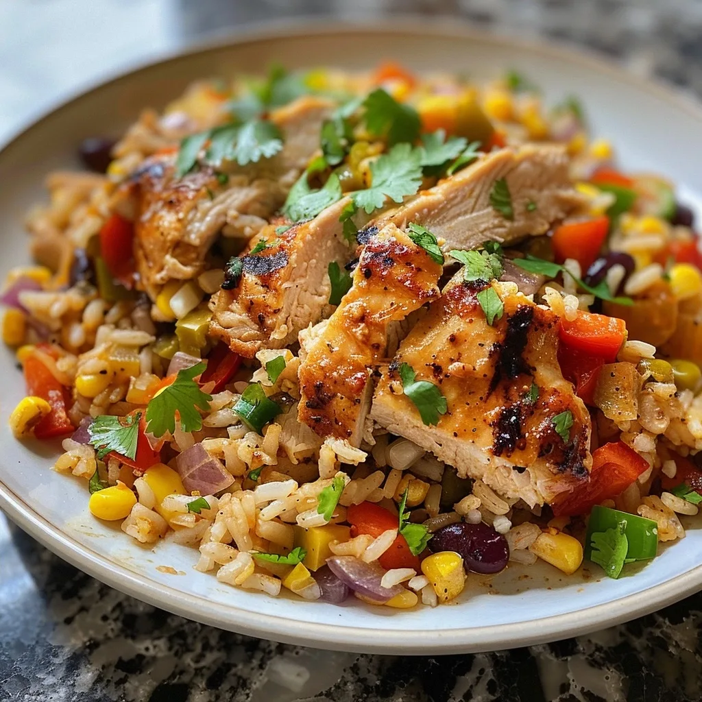 Crock Pot Southwest Chicken and Rice