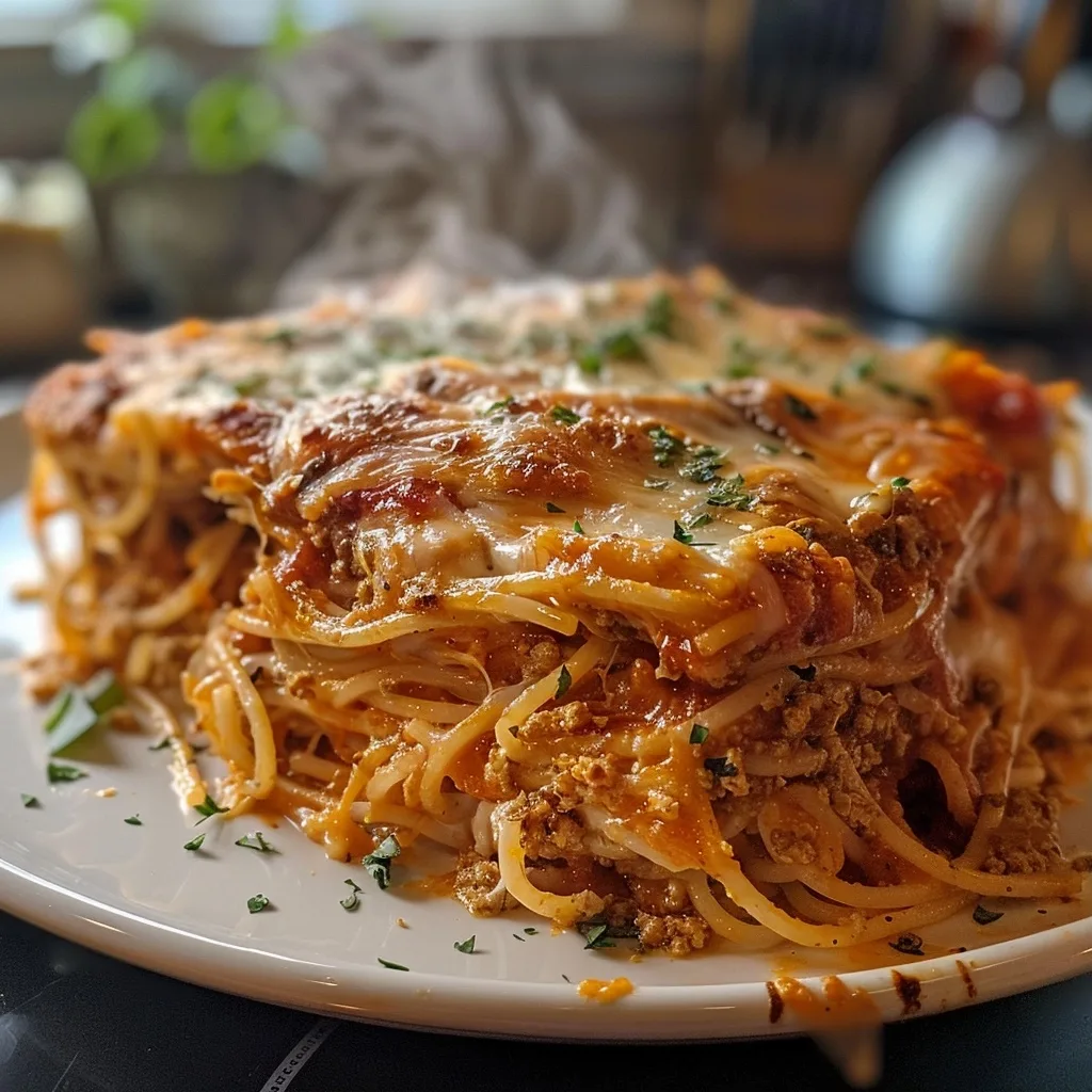 Million Dollar Spaghetti Bake: Rich & Cheesy