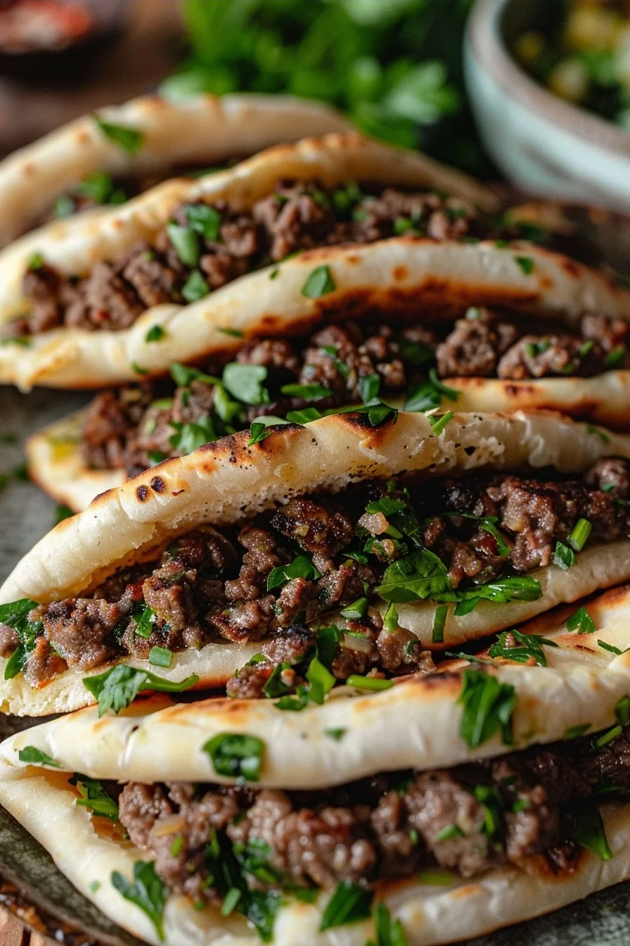 25-Min Mediterranean Ground Beef Pitas 3 image 1782562811165
