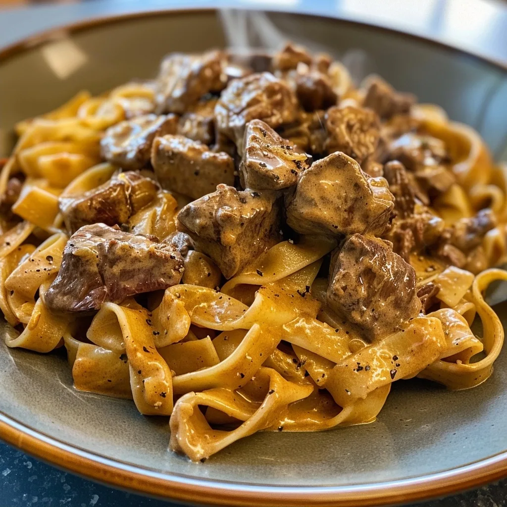 High-Protein Creamy Beef Pasta for Busy Weeknights
