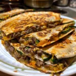 Husband Approved: Air Fryer Beef & Zucchini Quesadillas