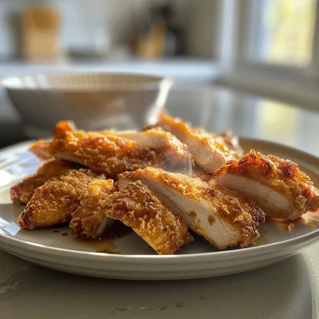 Air Fryer Magic: Golden Crunch 20-Min Chicken