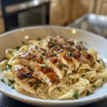 High Protein Grilled Chicken Alfredo